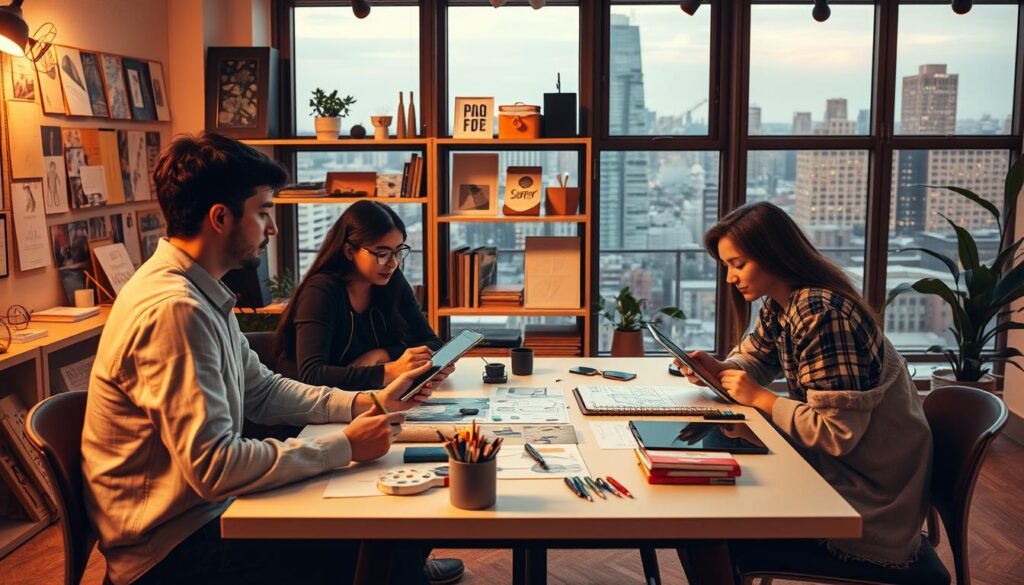 creative team collaboration