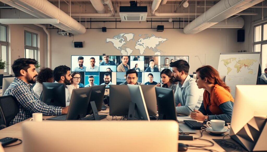 global remote team challenges