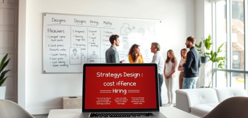 Cost-effective design hiring strategies