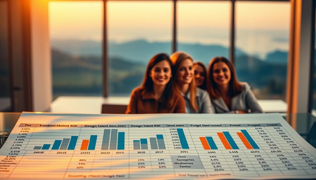 design talent ROI metrics