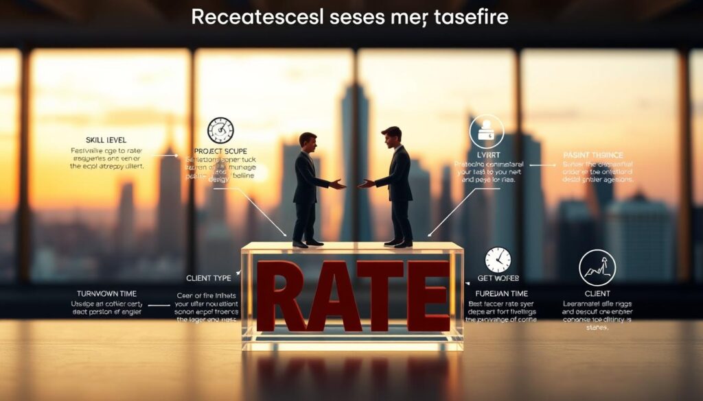 freelance design rates factors