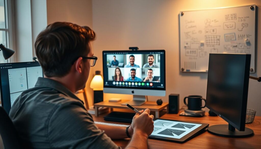 remote design collaboration process